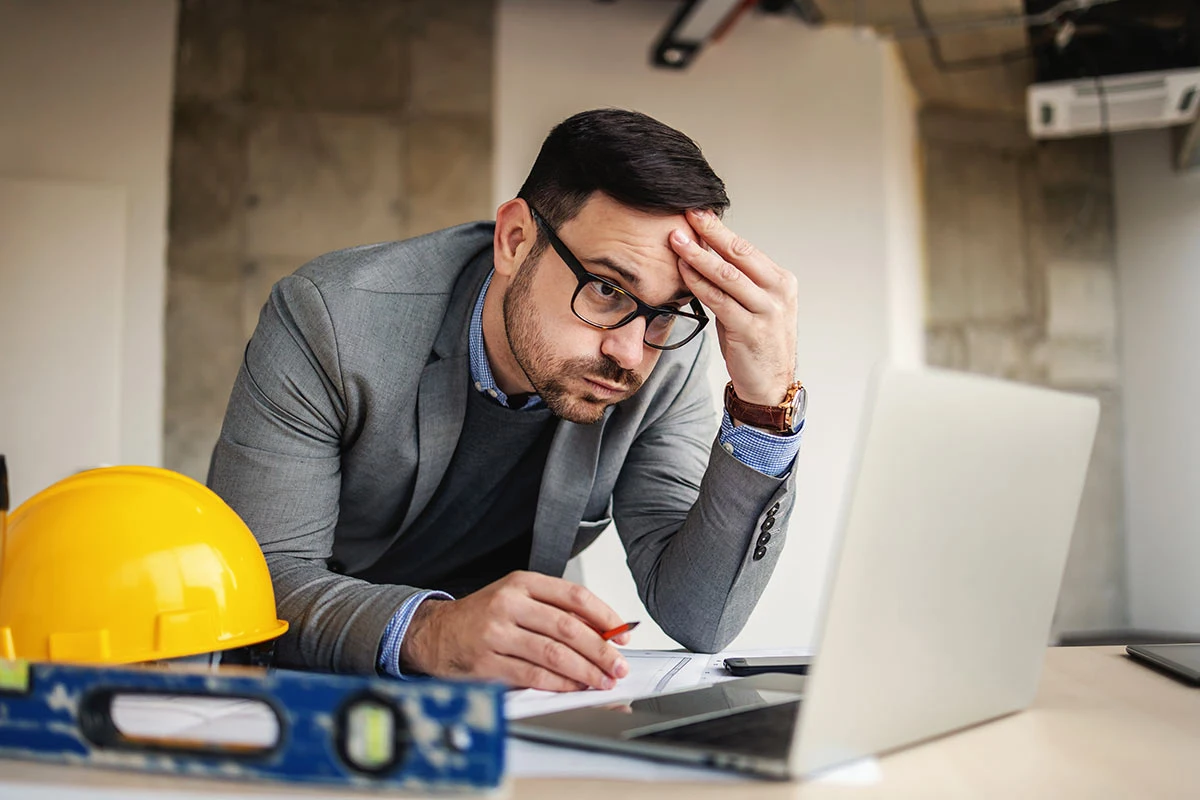 frustrated contractor